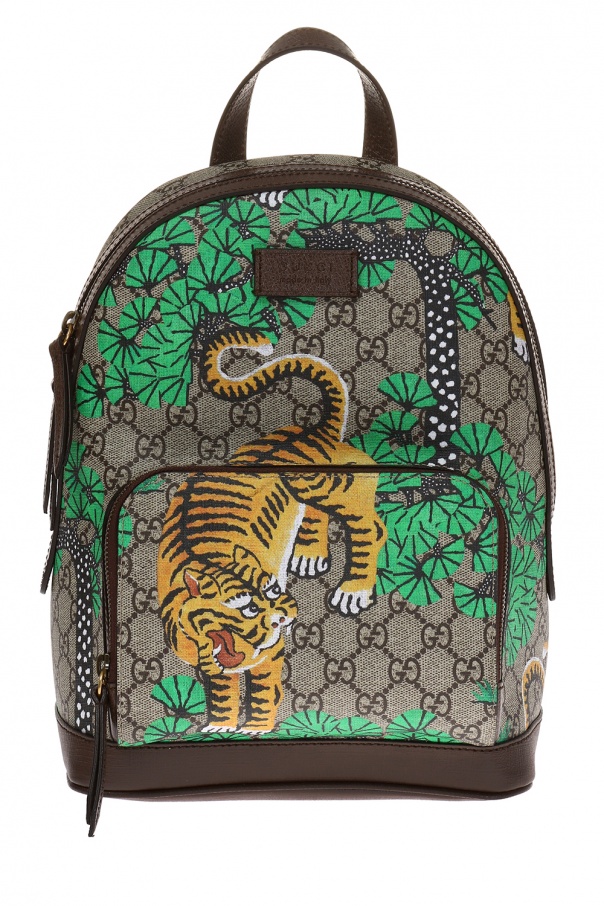 Gucci 'Bengal' printed backpack | Women's Bags | Vitkac